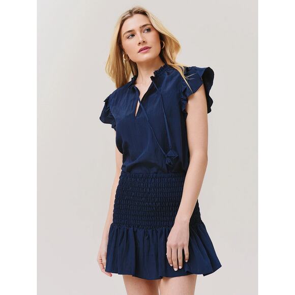 Misa Los Angeles Tops - $220 NEW Misa LA Basia Top - Midnight Navy - XS